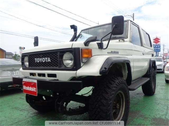 toyota land-cruiser 1996 -TOYOTA 【三河 100ｾ8971】--Land Cruiser KC-HZJ73Vｶｲ--HZJ730006076---TOYOTA 【三河 100ｾ8971】--Land Cruiser KC-HZJ73Vｶｲ--HZJ730006076- image 1