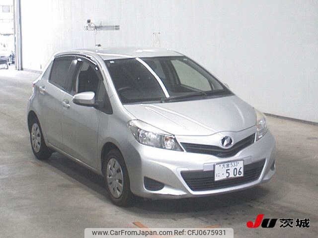 toyota vitz 2012 -TOYOTA 【大宮 533ﾆ506】--Vitz NSP130-2095652---TOYOTA 【大宮 533ﾆ506】--Vitz NSP130-2095652- image 1