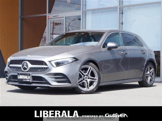 mercedes-benz a-class 2018 -MERCEDES-BENZ--Benz A Class 5BA-177084--WDD1770842J049897---MERCEDES-BENZ--Benz A Class 5BA-177084--WDD1770842J049897- image 1