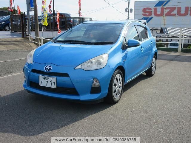 toyota aqua 2013 -TOYOTA 【久留米 500ﾜ8390】--AQUA NHP10--2206973---TOYOTA 【久留米 500ﾜ8390】--AQUA NHP10--2206973- image 1