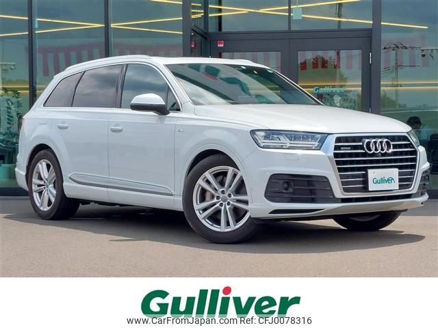 audi q7 2018 -AUDI--Audi Q7 ABA-4MCYRA--WAUZZZ4M9JD015229---AUDI--Audi Q7 ABA-4MCYRA--WAUZZZ4M9JD015229- image 1