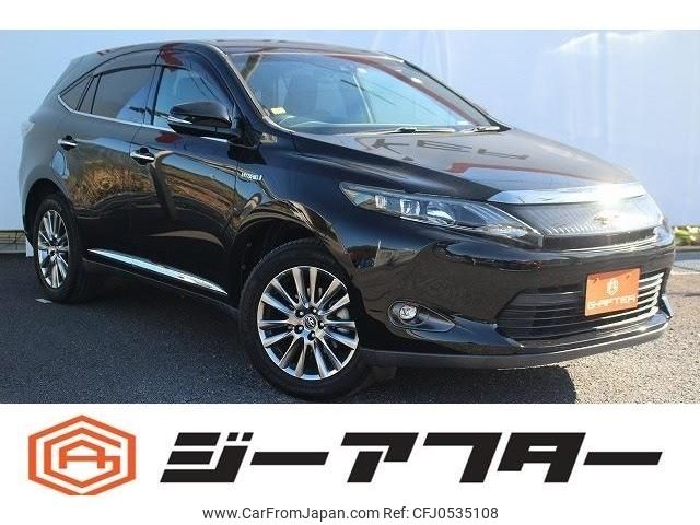 toyota harrier 2014 -TOYOTA--Harrier DAA-AVU65W--AVU65-0010987---TOYOTA--Harrier DAA-AVU65W--AVU65-0010987- image 1