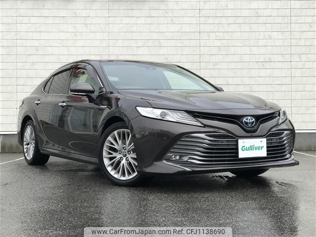 toyota camry 2018 -TOYOTA--Camry DAA-AXVH70--AXVH70-1017645---TOYOTA--Camry DAA-AXVH70--AXVH70-1017645- image 1