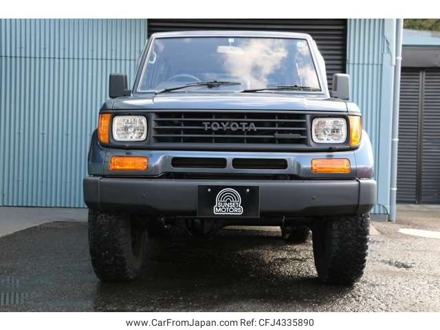 toyota land-cruiser-prado 1990 -TOYOTA--Land Cruiser Prado Q-LJ71G--LJ71G-0006667---TOYOTA--Land Cruiser Prado Q-LJ71G--LJ71G-0006667- image 2