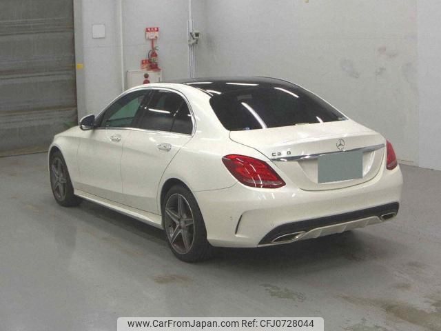 mercedes-benz c-class 2017 quick_quick_RBA-205042_WDD2050422R263821 image 2