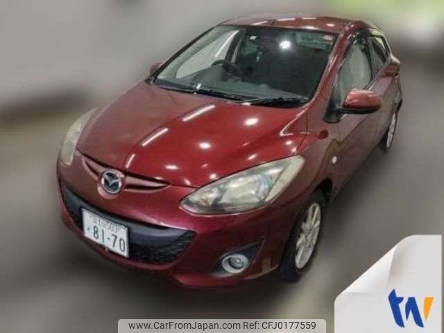 mazda demio 2012 -MAZDA--Demio DBA-DEJFS--DEJFS-122286---MAZDA--Demio DBA-DEJFS--DEJFS-122286- image 1