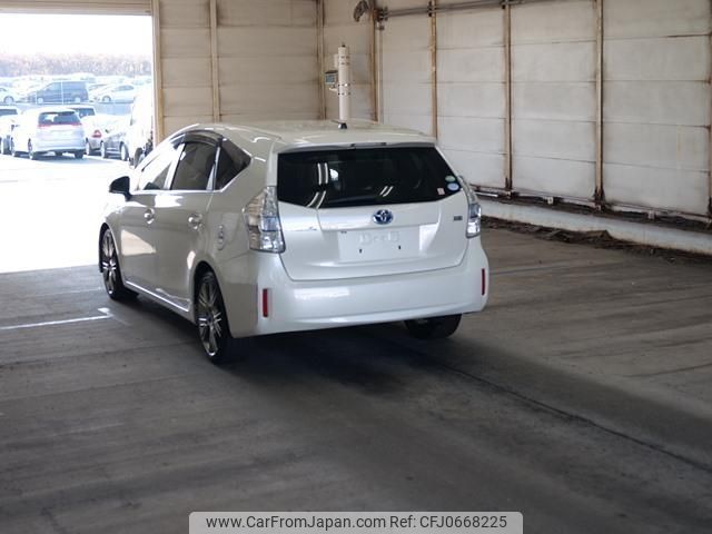 toyota prius-α 2014 quick_quick_DAA-ZVW40W_ZVW40-0003419 image 2