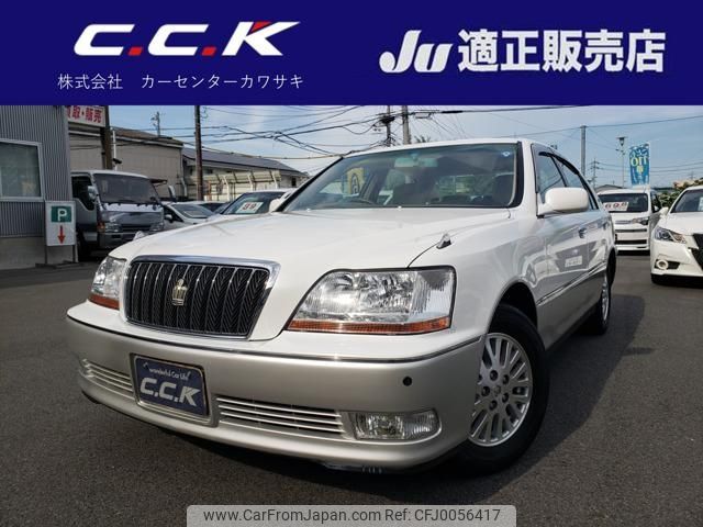 toyota crown-majesta 2001 -TOYOTA--Crown Majesta JZS177--0013376---TOYOTA--Crown Majesta JZS177--0013376- image 1