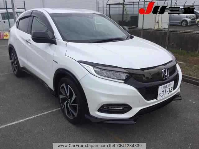 honda vezel 2020 -HONDA 【鈴鹿 300ﾄ3138】--VEZEL RU3-1370841---HONDA 【鈴鹿 300ﾄ3138】--VEZEL RU3-1370841- image 1