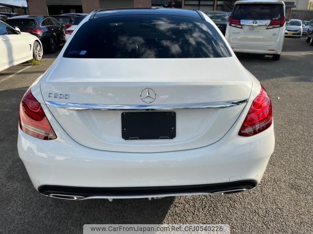 mercedes-benz c-class 2016 quick_quick_RBA-205042_WDD2050421R107582 image 2