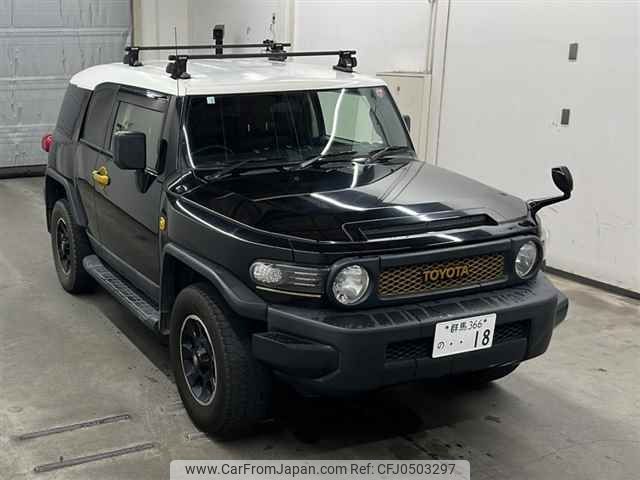 toyota fj-cruiser 2012 -TOYOTA 【群馬 366ノ18】--FJ Curiser GSJ15W-0118359---TOYOTA 【群馬 366ノ18】--FJ Curiser GSJ15W-0118359- image 1