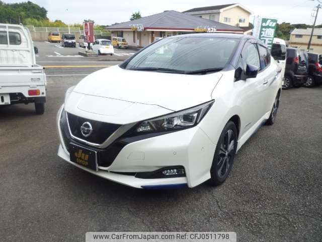 nissan leaf 2018 -NISSAN--Leaf ZAA-ZE1--ZE1-008739---NISSAN--Leaf ZAA-ZE1--ZE1-008739- image 1