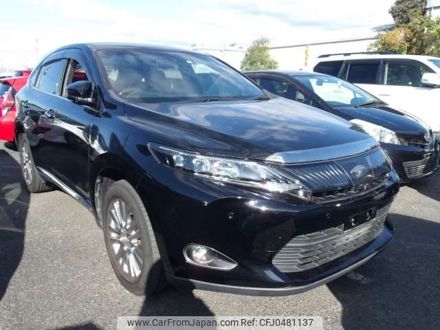 toyota harrier 2016 -TOYOTA--Harrier DBA-ZSU60W--ZSU60W-0081671---TOYOTA--Harrier DBA-ZSU60W--ZSU60W-0081671- image 1