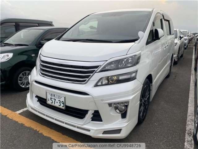 toyota vellfire 2012 -TOYOTA 【群馬 330ﾏ5739】--Vellfire DBA-GGH20W--GGH20-8066885---TOYOTA 【群馬 330ﾏ5739】--Vellfire DBA-GGH20W--GGH20-8066885- image 1