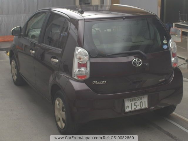 toyota passo 2010 -TOYOTA 【静岡 501ﾉ1501】--Passo KGC30-0026716---TOYOTA 【静岡 501ﾉ1501】--Passo KGC30-0026716- image 2