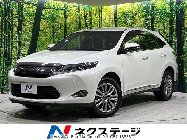 toyota harrier 2014 -TOYOTA--Harrier DBA-ZSU65W--ZSU65-0005869---TOYOTA--Harrier DBA-ZSU65W--ZSU65-0005869- image 1