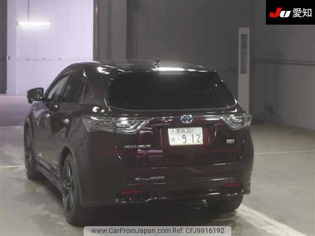 toyota harrier 2014 -TOYOTA 【奈良 301ｾ912】--Harrier AVU65W-0012909---TOYOTA 【奈良 301ｾ912】--Harrier AVU65W-0012909- image 2