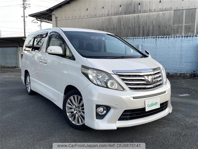 toyota alphard 2012 -TOYOTA--Alphard DBA-ANH20W--ANH20-8244957---TOYOTA--Alphard DBA-ANH20W--ANH20-8244957- image 1