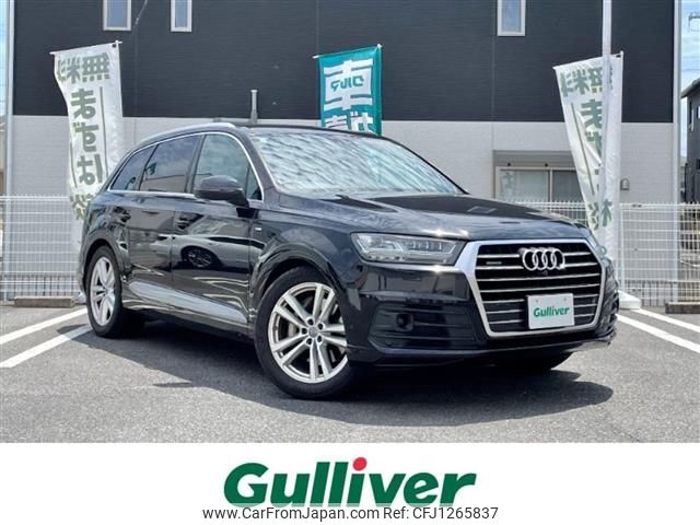 audi q7 2017 -AUDI--Audi Q7 ABA-4MCREA--WAUZZZ4M6HD025825---AUDI--Audi Q7 ABA-4MCREA--WAUZZZ4M6HD025825- image 1