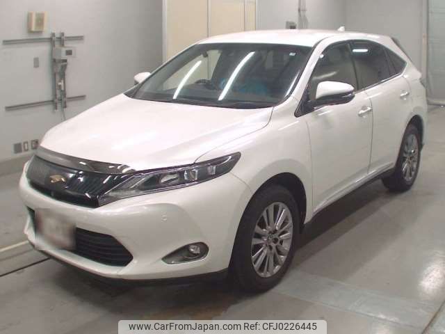 toyota harrier 2015 -TOYOTA--Harrier DBA-ZSU60W--ZSU60-0055230---TOYOTA--Harrier DBA-ZSU60W--ZSU60-0055230- image 1