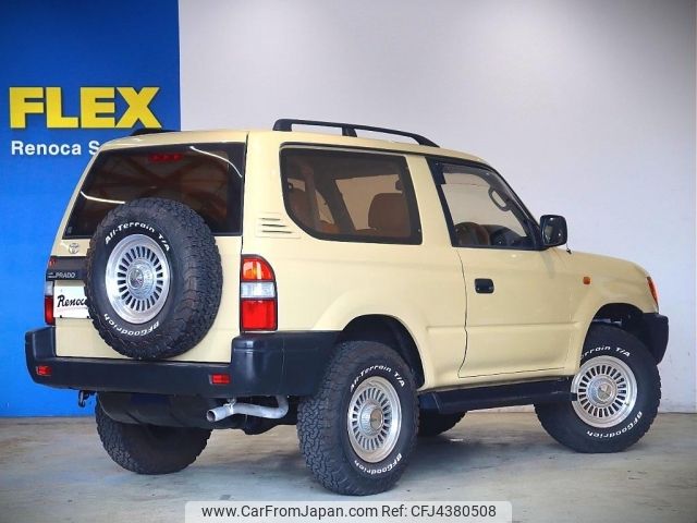 toyota land-cruiser-prado 1999 -TOYOTA--Land Cruiser Prado E-RZJ90W--RZJ90-0003768---TOYOTA--Land Cruiser Prado E-RZJ90W--RZJ90-0003768- image 2