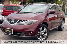 nissan murano 2011 CFJ0547187