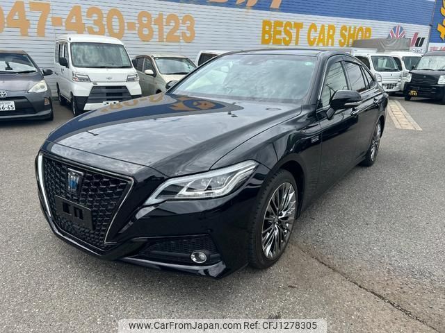 toyota crown-hybrid 2019 quick_quick_GWS224_GWS224-1007386 image 1