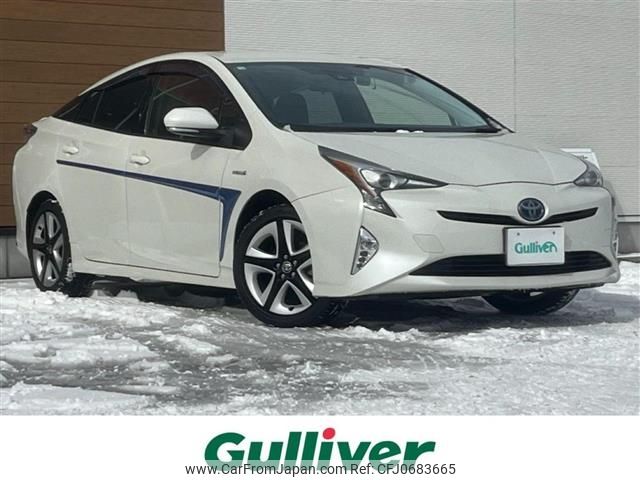 toyota prius 2018 -TOYOTA--Prius DAA-ZVW55--ZVW55-8056700---TOYOTA--Prius DAA-ZVW55--ZVW55-8056700- image 1