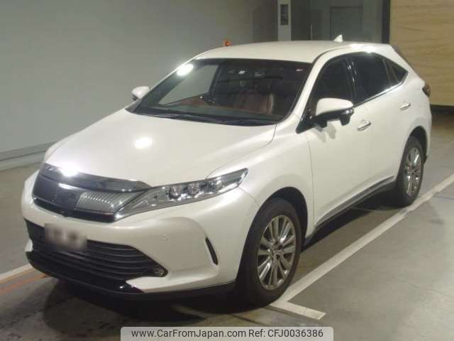 toyota harrier 2019 -TOYOTA--Harrier DBA-ZSU60W--ZSU60-0181667---TOYOTA--Harrier DBA-ZSU60W--ZSU60-0181667- image 1