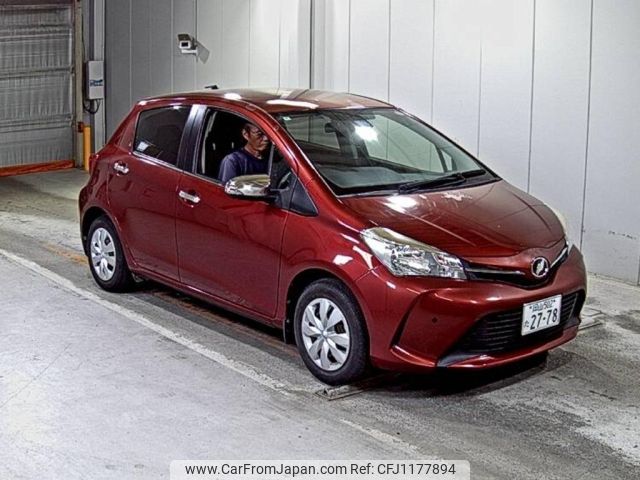 toyota vitz 2016 -TOYOTA 【岡山 502た2778】--Vitz KSP130-2173476---TOYOTA 【岡山 502た2778】--Vitz KSP130-2173476- image 1