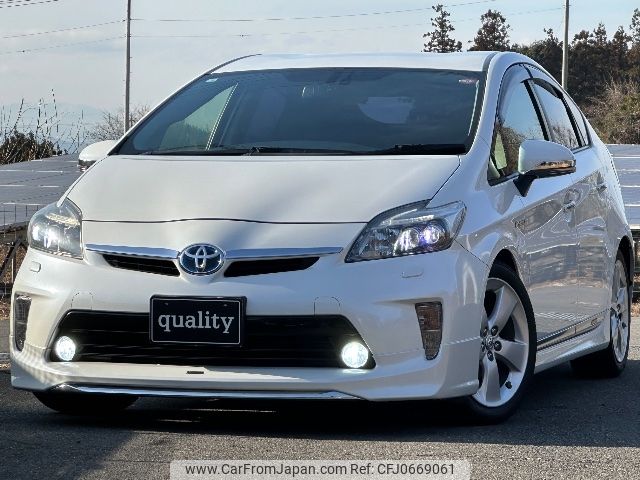 toyota prius 2012 -TOYOTA--Prius ZVW30--5531568---TOYOTA--Prius ZVW30--5531568- image 1