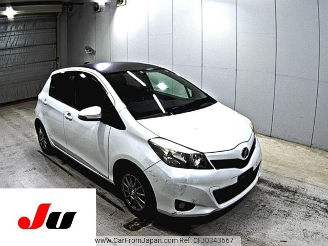 toyota vitz 2013 -TOYOTA--Vitz KSP130-2100037---TOYOTA--Vitz KSP130-2100037- image 1