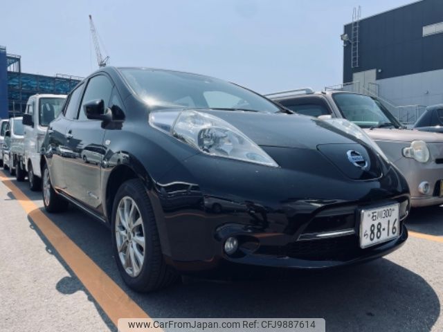 nissan leaf 2016 -NISSAN 【石川 300ﾗ8816】--Leaf AZE0--206926---NISSAN 【石川 300ﾗ8816】--Leaf AZE0--206926- image 1