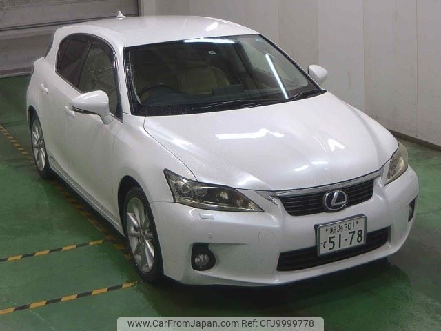 lexus ct 2011 -LEXUS 【新潟 301ﾃ5178】--Lexus CT ZWA10-2034616---LEXUS 【新潟 301ﾃ5178】--Lexus CT ZWA10-2034616- image 1