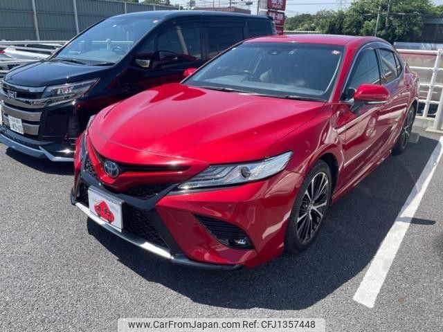 toyota camry 2018 -TOYOTA--Camry DAA-AXVH70--AXVH70-1037458---TOYOTA--Camry DAA-AXVH70--AXVH70-1037458- image 1