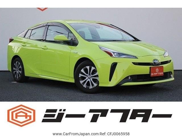 toyota prius 2019 -TOYOTA--Prius DAA-ZVW51--ZVW51-8045597---TOYOTA--Prius DAA-ZVW51--ZVW51-8045597- image 1