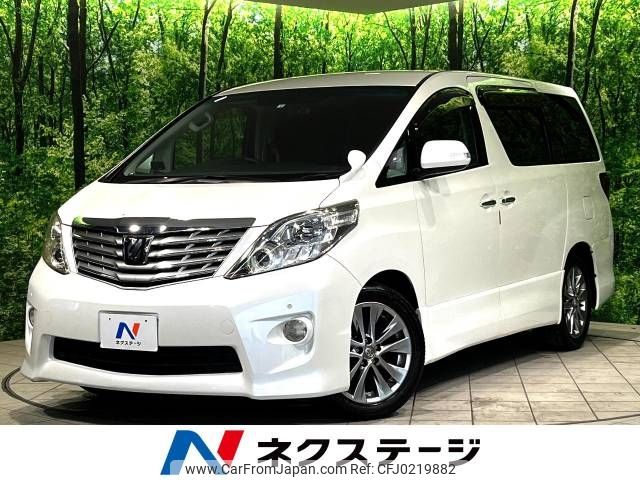 toyota alphard 2010 -TOYOTA--Alphard DBA-ANH20W--ANH20-8141730---TOYOTA--Alphard DBA-ANH20W--ANH20-8141730- image 1