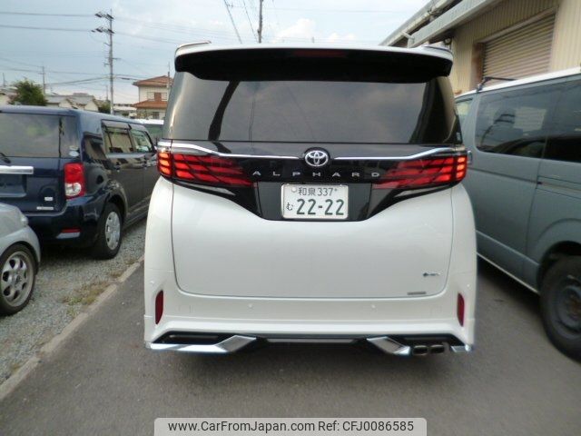 toyota alphard 2023 -TOYOTA 【和泉 337ﾑ2222】--Alphard AAHH40W--0004400---TOYOTA 【和泉 337ﾑ2222】--Alphard AAHH40W--0004400- image 2