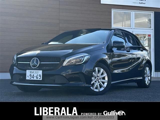 mercedes-benz a-class 2018 -MERCEDES-BENZ--Benz A Class DBA-176042--WDD1760422J747311---MERCEDES-BENZ--Benz A Class DBA-176042--WDD1760422J747311- image 1