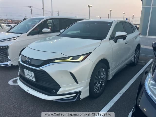 toyota harrier 2022 -TOYOTA--Harrier 6AA-AXUH80--AXUH80-0047647---TOYOTA--Harrier 6AA-AXUH80--AXUH80-0047647- image 1