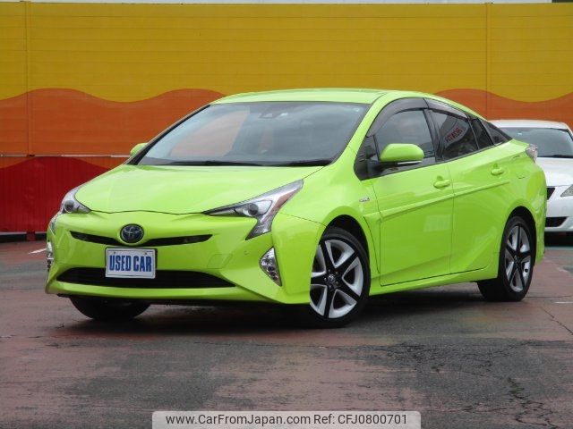 toyota prius 2016 -TOYOTA--Prius ZVW55--8021881---TOYOTA--Prius ZVW55--8021881- image 1