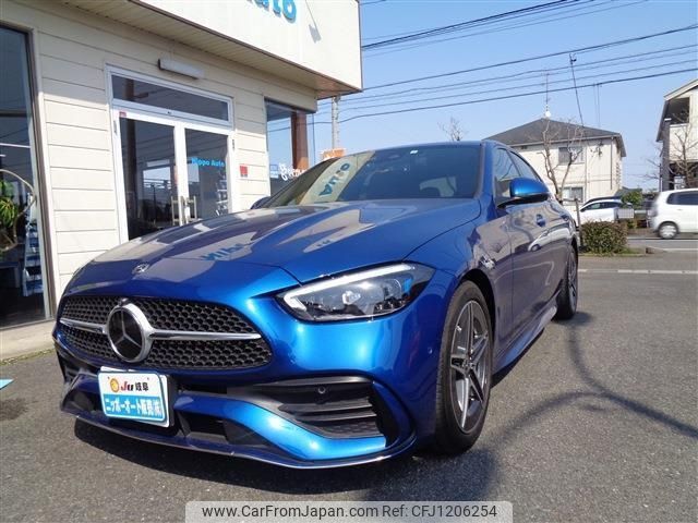 mercedes-benz c-class 2022 -MERCEDES-BENZ 【岐阜 303ﾇ1806】--Benz C Class 206042C--2R032758---MERCEDES-BENZ 【岐阜 303ﾇ1806】--Benz C Class 206042C--2R032758- image 1