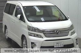 toyota vellfire 2012 -TOYOTA 【青森 311ｻ1111】--Vellfire ANH25W-8037383---TOYOTA 【青森 311ｻ1111】--Vellfire ANH25W-8037383-