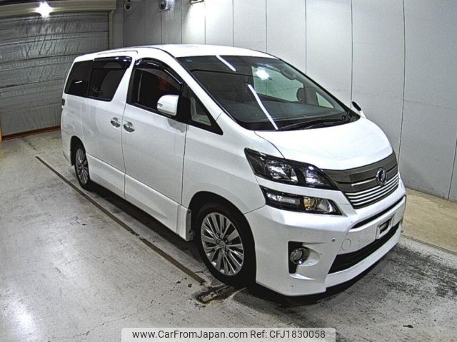 toyota vellfire 2012 CFJ1830058 image 1