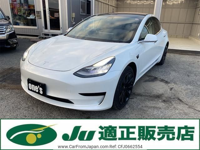 tesla-motors model-3 2020 -TESLA--ﾃｽﾗﾓﾃﾞﾙ3 3L13--5YJ3F7EA1LF777329---TESLA--ﾃｽﾗﾓﾃﾞﾙ3 3L13--5YJ3F7EA1LF777329- image 1