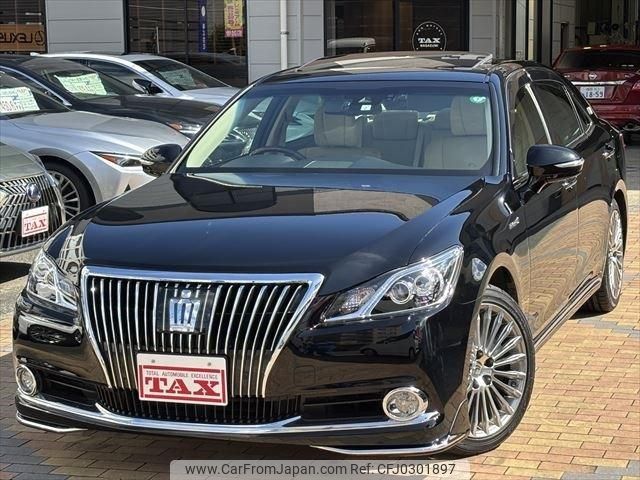 toyota crown-majesta 2017 -TOYOTA--Crown Majesta DAA-GWS214--GWS214-6013128---TOYOTA--Crown Majesta DAA-GWS214--GWS214-6013128- image 1