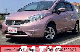 nissan note 2015 CARSENSOR_JP_AU6078545027