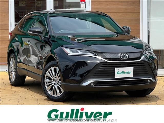 toyota harrier 2021 -TOYOTA--Harrier 6BA-MXUA80--MXUA80-0061290---TOYOTA--Harrier 6BA-MXUA80--MXUA80-0061290- image 1