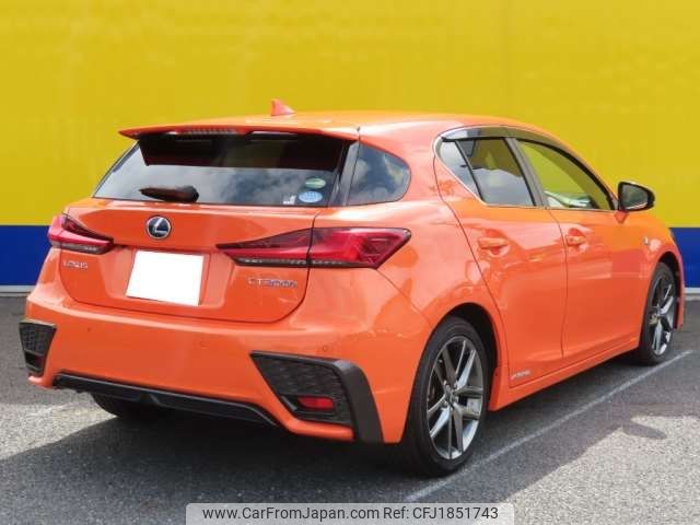 lexus ct 2017 CFJ1851743 image 2