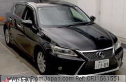 lexus ct 2011 CFJ1561551